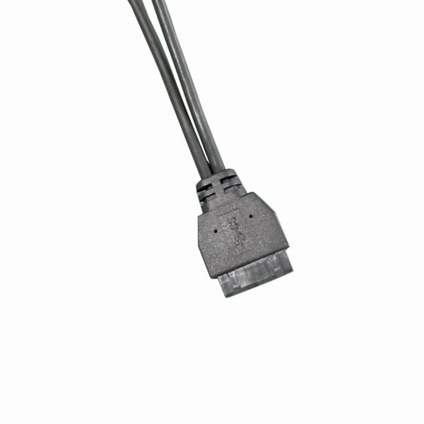 Quality IDC2.0 To 2*Mini USB 2.0 Adapter Cable Female To Male Trip Computer Wire Harness 101 wholesale