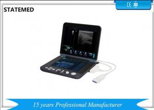 Black And White Laptop Portable Ultrasound Scanner For Diagnostic