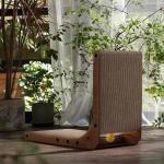 Thick Vertical L Shaped Cat Scratcher Cat Scratch Board With Catnip