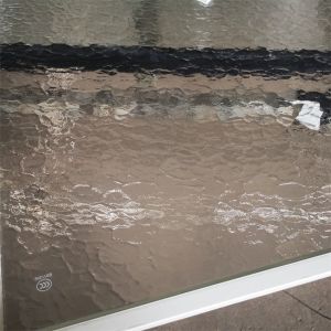 Customized Patterned Tempered Glass Decorative Architectural Embossed Pattern