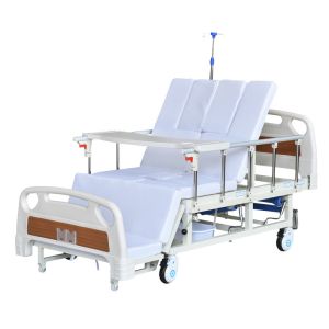China Foldable Nursing Medical Hospital Beds Multifunctional Manual For Patients on sale