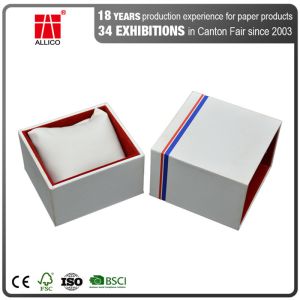 L30*W20*H10cm White Watch Sliding Drawer Gift Boxes Matt Lamination