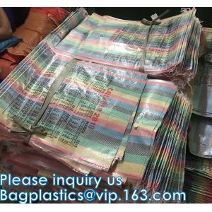 Eco Friendly fabric Laminated Handle, Pp Woven Tote Bag, RPET Coated Foldable