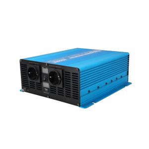 LED Digital Display Portable Pure Sine Wave Inverter Aluminum DC 12V To AC 220V
