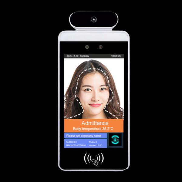 SIBO 8 Inch Android Face Recognition And Body Temperature Test Terminal For