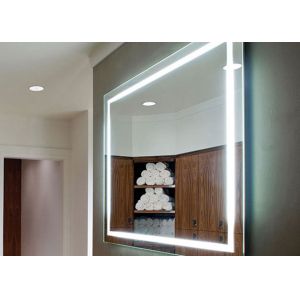 Illuminated Sensor Bathroom Mirrors , LED Illuminated Mirrors For Bathrooms