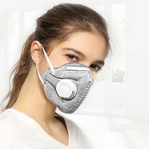 China Anti - Germs Foldable Ffp2 Mask Convenient No Maintenance With Breathing Valve on sale