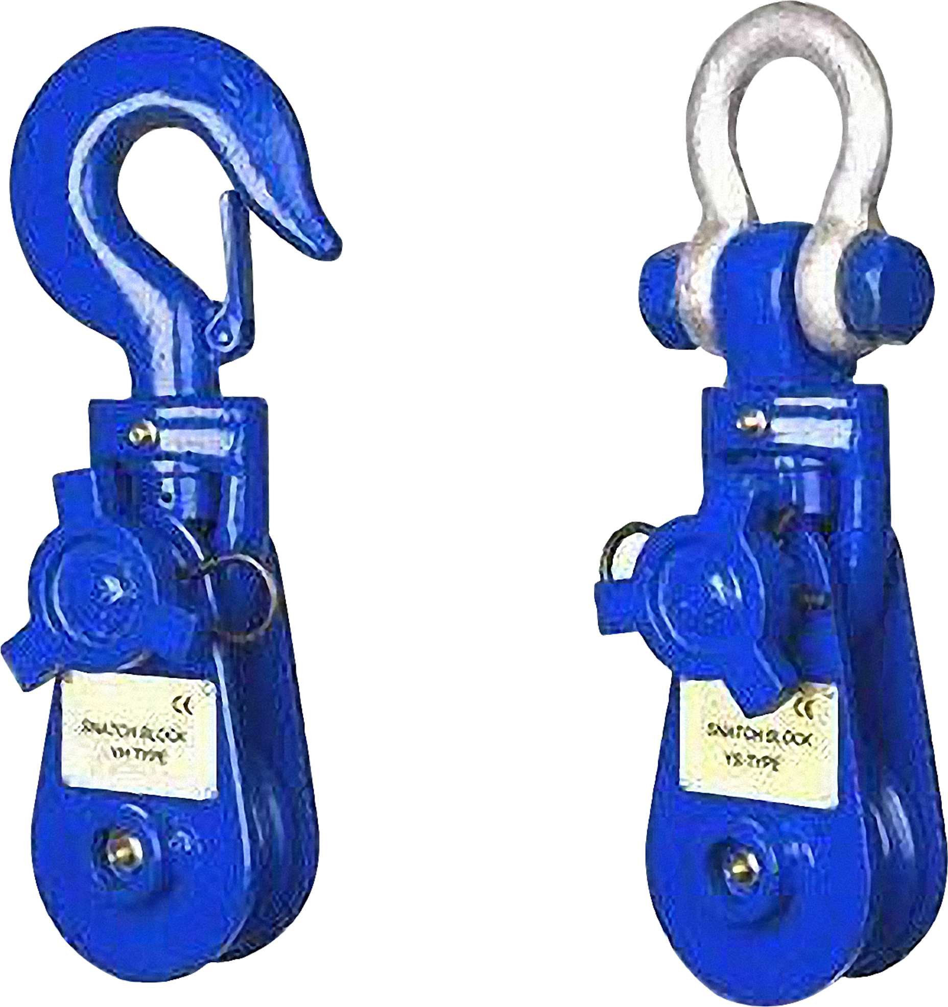 JTPB-E Type Champion Snatch Pulley shackle Type for Heavy Duty Mechanical
