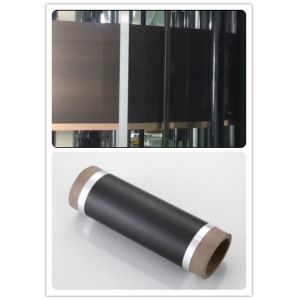 China Black Carbon Coated Aluminum Foil For Lithium Ion Batteries 0.1 - 1.2m Width on sale