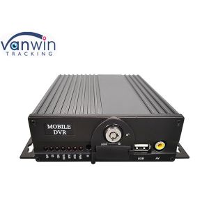 AHD 1080P 4g Dual SD card 4ch GPS mobile cctv dvr