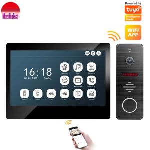 High-End New Design Tuya Smart Video Doorphone Intercom System WiFi Video