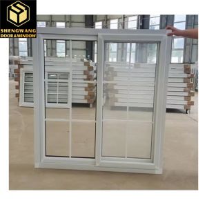 Villa Push Pull Curtain Wall Window Transparent Aluminium Window Sliding Frame