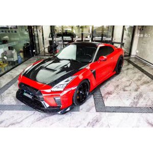 For Nissan GTR Body Kit GTR R35 Upgrades the VARIS-style Carbon Fiber Front and