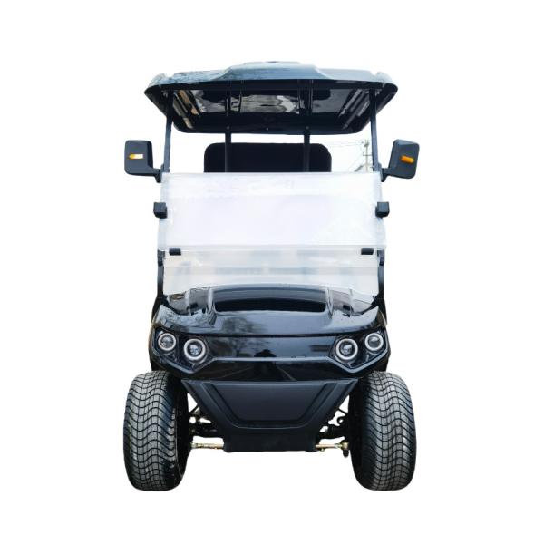 72V 4KW AC System Lead Batteries New Style 6 Seater Golf Cart With CE Certificat