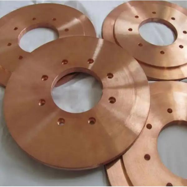 Copper Alloy Electrode Welding Wheel CuCrZr For Seam Welder Resistance Welding