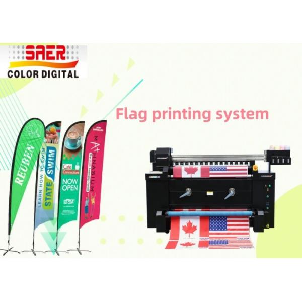 Quality Beach Flag Fabric Roll Digital Printing Plotter Large Inkjet Sublimation Flag Printing Machine wholesale