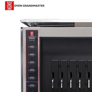 Single Layer Fish Grill Machine Eight Grid 380V Electric Grill Machine