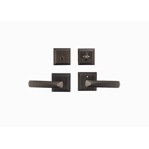 Amertop brass deadbolt lock with double handle lever Reversible for Left Right