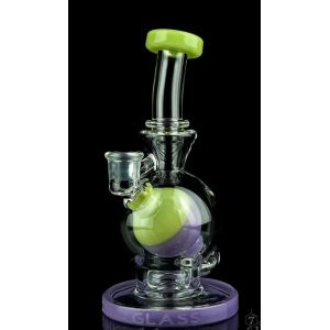 China 18 Glass Bong Tobacco Smoking Heavyweight Water Pipes Hookah Beaker Bongs on sale