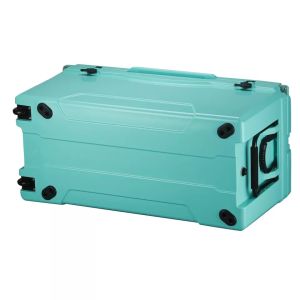 135QT Waterproof Rotomolded Ice Box Plastic Wheeled Cooler