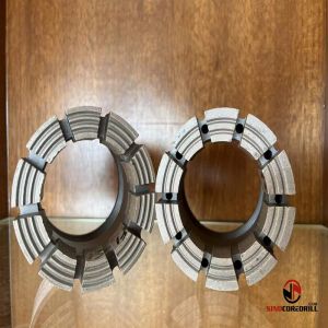 BQ NQ HQ PQ Impregnated Diamond Core Drill Bit For Mining Drilling
