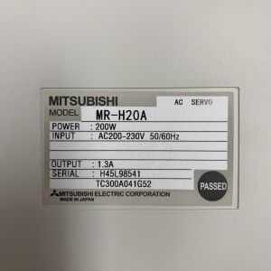 Mitsubishi MR-H20A Servo Amplifier 200W 1.3A 200-230V 50/60HZ MR-H SERIES NEW