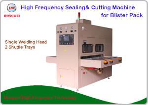 Cheap Shuttle Tray HF Blister Pack Sealing Machine With Cutting Function for sale