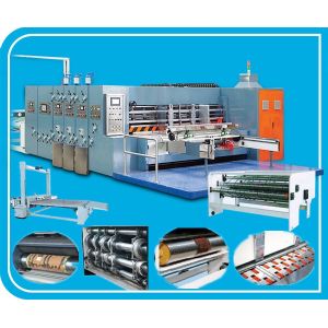 Automatic Flexo Printing Slotting Die-cutting Machine, Automatic Lead-edge