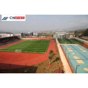 All Weather Artificial Surface Athletics Synthetic Running Track For Track And