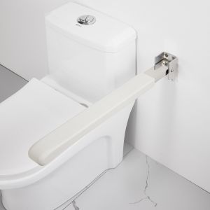 Wall Mounted Soft Foam PU Handrail Armrest Toilet Rails For Elderly