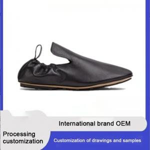 China Women Shoes Moccasin Genuine Leather Casual Slip-on High Quality Shoes Manufacturer Custom Logo on sale
