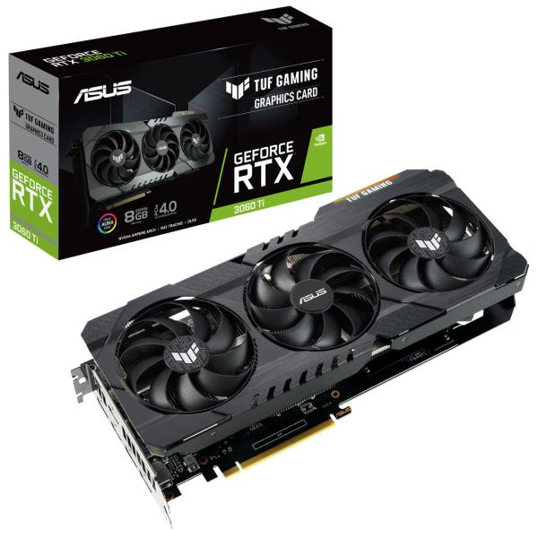 Quality PCI Express GPU Graphic Card ASUS TUF GeForce RTX 3060Ti OC 8GB 256Bit GDDR6 240W wholesale