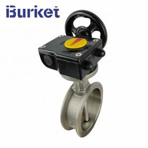 Cheap Good Price High Quality Wafer stainless steel 8 inch worm manual butterfly valve Ductile for sale