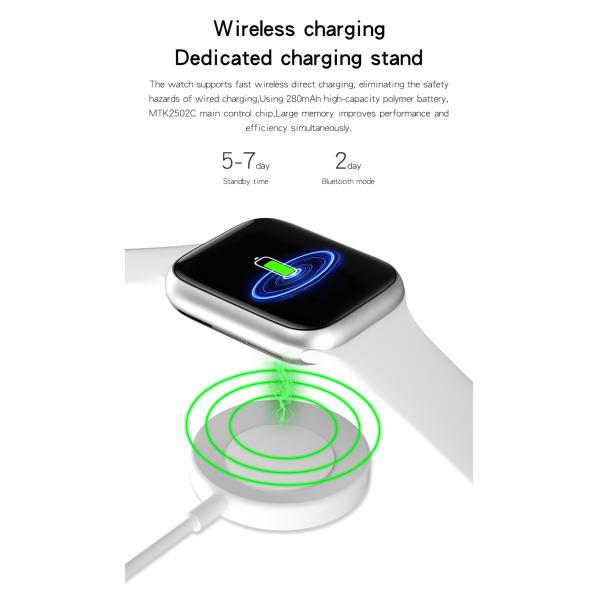 1.75 Inch IP67 Waterproof Bluetooth Calling Smartwatch W78 Pro 170mAh