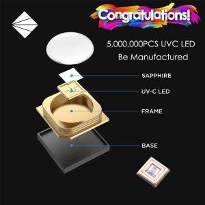 275nm 265nm 254Nm Far Uvc Led Chip Home Water Module Germicidal Diode