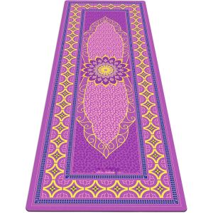 Custom Eco Friendly Nature Rubber Yoga Mat With Full Color Sublimation Print