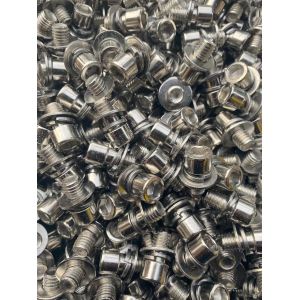 China M12 Inner Hex Combination Screw Bolt ST 8.8 Zinc Plated Bolts And Nuts on sale