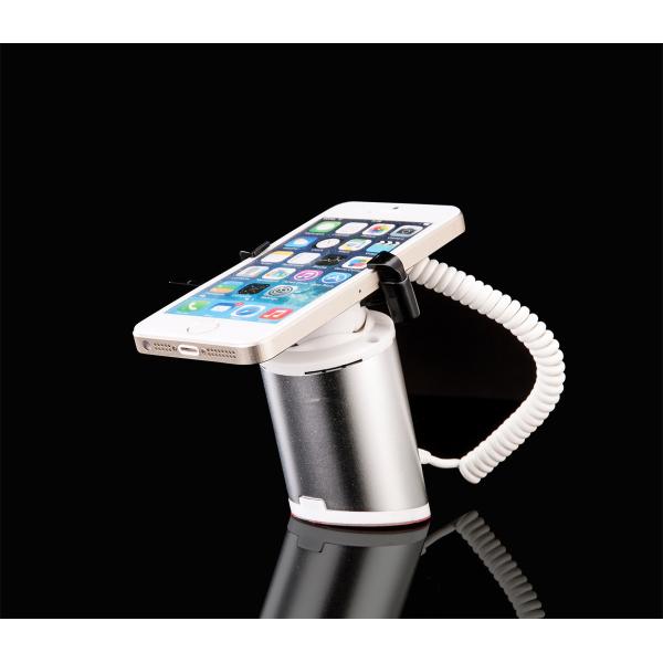 COMER Anti-theft cellphone retail counter display pedestal alarm devices for