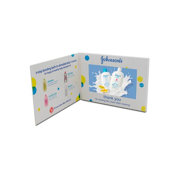 4.3 Inches Video Player Greeting Card For Promotional Advertisement