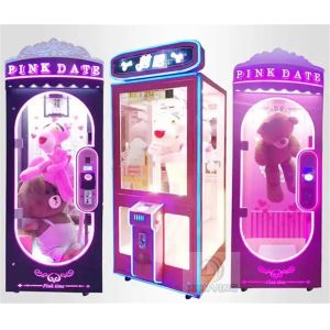 Custom Coin Pusher Arcade Machine with Adjustable Prize Partitions