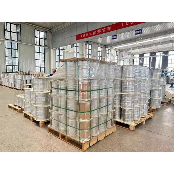 Outdoor FTTH Drop Cable 2 Core SM G657A1 Fiber LSZH Jacket With Steel Wire FRP Strength Member