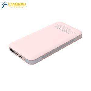 Smart Wireless Power Bank With Built-in 3-IN-1 Cable 10000mAh LED Screen OEM