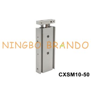 China SMC Type CXSM10 Dual Rod Pneumatic Air Cylinder Bore Size 10 mm on sale