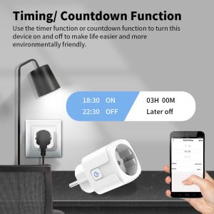 16A EU Plug Zigbee Smart Socket Tuya WIFI Smart Socket