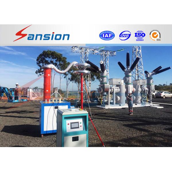 Professional AC Hipot Resonance Test System Withstand Voltage Environmentally