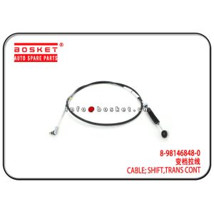 Isuzu 4HG1 NQR71 NPR Transmission Control Shift Cable 8-98146848-0 8981468480