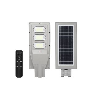 Waterproof Solar LED Street Light 100W Aluminum All In One LiFePO4 Battery 170lm