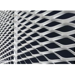 Diamond Metal Expanding Wire Mesh 1 - 3mm Thickness Corrosion Resistant