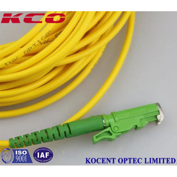 E2K APC UPC SM 9/125 Fiber Optic Patch Cord , Optical Fiber Jumper 10m 20m 50m