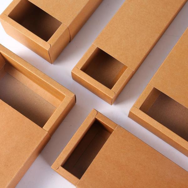 Custom Logo Printed Socks Packaging Box Drawer For Pants